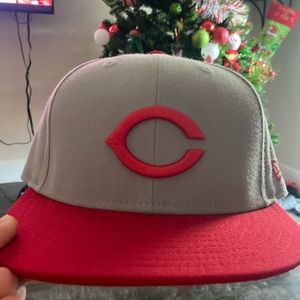 Vintage baseball flat bill cap (fitted)